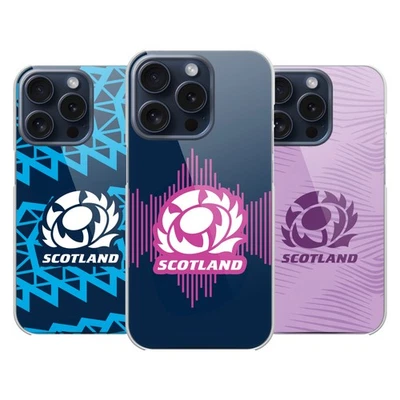 OFFICIAL SCOTLAND RUGBY 2025/26 CREST KIT BACK CASE FOR APPLE iPHONE PHONES