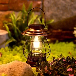 Hanging Solar Lantern,Solar Lantern Outdoor Waterproof,Solar Outdoor Lantern,... - Picture 1 of 7