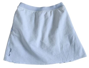 Minifalda plisada RLX RALPH LAUREN para mujer talla Xs Seersucker - Imagen 1 de 7