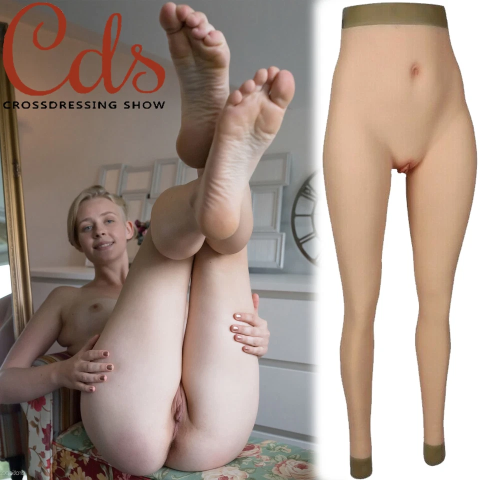 Pantalones vaginales falsos de silicona potenciadores de cadera bragas transgénero para travesti Foto 1 de 4