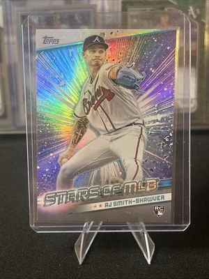 2024 Topps Update Series - Stars of Mlb AJ Smith-Shawver #SMLB-75 (RC) - Image 1 of 2