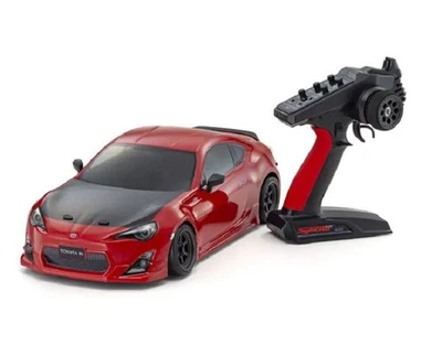 Kyosho 1/10 2WD Fazer D2 FZD2 Readyset Toyota 86 GT Tuned Ver. Lightning Red - Image 1 of 4