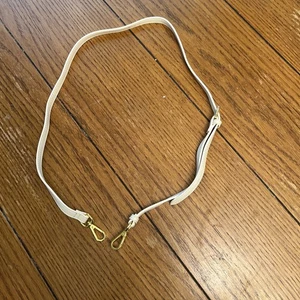 Ersatz-Geldbörsenriemen aus veganem Leder elfenbeinfarben - Bild 1 von 1