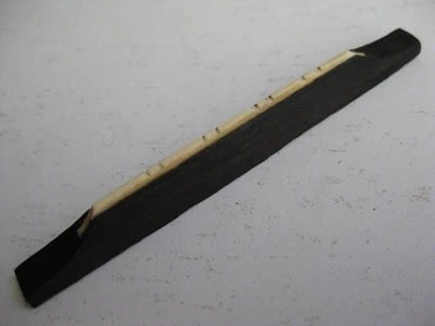 Vintage Weymann Bruno Vega Mandolin Bridge Part for Project - Image 1 of 4