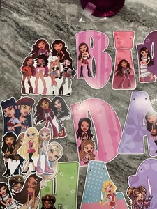 Bratz Geburtstag Party Zubehör Party Banner und Tortenaufleger - Bild 1 von 5