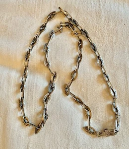 Cecilia Tono Mexico Taxco Adler Silber 470 Kette Halskette 28" - Bild 1 von 7