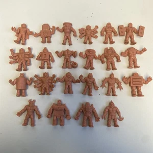 Mattel M.U.S.C.L.E. muscle man rosa Fleisch Spielzeug Figuren, Vintage 80er Jahre 22 Stück - Bild 1 von 8