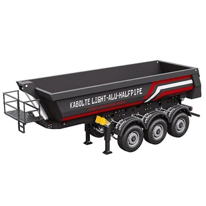 Kabolite 1/14 3Axle Electric Lifting Semi Trailer Dumper for RC Tractor 770S 100 - Picture 1 of 1