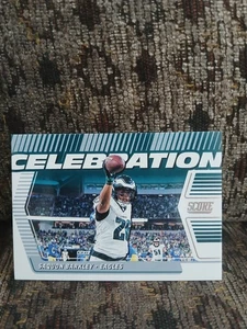 2025 Score Football Celebration Saquon Barkley #C-SBA Philadelphia Eagles - Picture 1 of 2