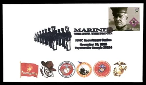 Mayfairstamps US FDC Daniel J Daly Marine Emblems First Day Cover aat_48153 - Picture 1 of 2