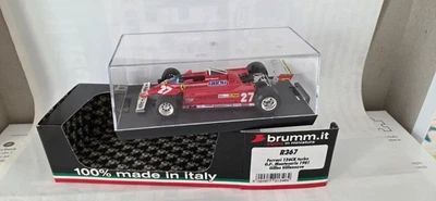 Ferrari  F1  126 CK Turbo   GP  MonteCarlo 1981    G.  Villeneuve  Brumm  1:43 - Immagine 1 di 3