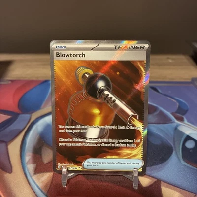 Pokemon - Blowtorch Trainer  117/94 - Phantasmal Flames ME02 - Full Art Holo - Image 1 of 2