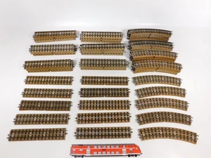65x Märklin H0 00 AC Gleisstück M-Gleis Hohlprofil 3600 A 3600 D #DL176-3 - Bild 1 von 5