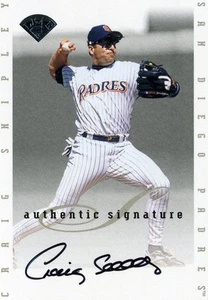 Craig Shipley 1996 Leaf Authentic Signature Series On Card Autograph Auto - Picture 1 of 1