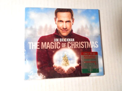 SEALED CD: JIM BRICKMAN - The Magic of Christmas + 2 Bonus Tracks (Digipak) CD - Image 1 of 4