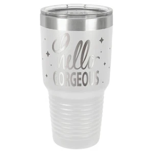 Hello Gorgeous 30 oz. Polar Camel Tumbler - Picture 1 of 15