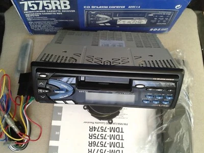 ALPINE TDM-7575RB RECEIVER, CASSETTE DECK, CD-CHANGER CONTROL M-BUS STANDARD     - Immagine 1 di 4