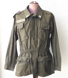 Giacca pantaloni mimetica verde NATO E.I. tg. 52 del 1978 mai usata etichettata - Foto 1 di 14