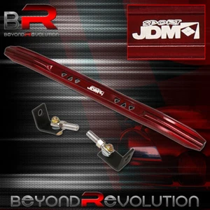 For 1995-1999 Sentra GXE Front Lower Strut Arm Body Chassis Stiff Braces Bar Red - Picture 1 of 3