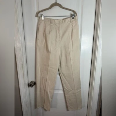 Nuevo con etiquetas Pendleton Mujer’s Caqui 100% Algodón Vestido Pantalón Pantalones - Talla 12 Foto 1 de 4