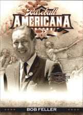 2008 Donruss Threads Baseball Americana #20 Bob Feller /500 