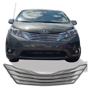 NEW Chrome Grille Overlay IWCGI-201 for '11-'17 Toyota Sienna