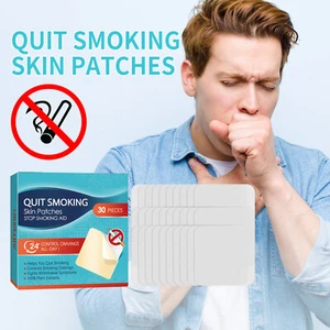 30X Nicotine Patches Stop Smoking Aid Steps 1 Through 3 to Quit Smoking Patches - Picture 1 of 11