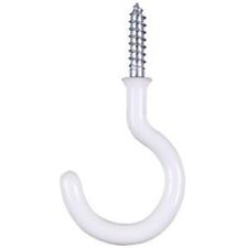 White Cup Hook National Hardware Misc Hangers N248443 038613248441