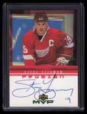 1998-99 Upper Deck MVP ProSign SY Steve Yzerman Auto