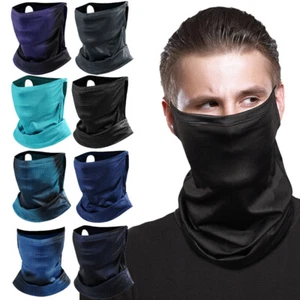 Männer Radfahren Halb Gesichtsmaske Bandana Fahrrad Abdeckung Sport Schlauch Schal Sturmhaube Maske - Bild 1 von 29