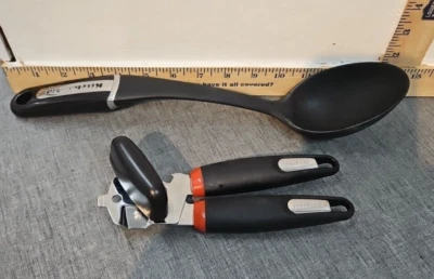KitchenAid Serving Spoon 14 inch Black Utensil Mixing + Good cook Can opener - Image 1 of 4