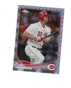 2013 Topps Chrome X-Fractors #109 Jay Bruce  CINCINNATI REDS - Picture 1 of 1