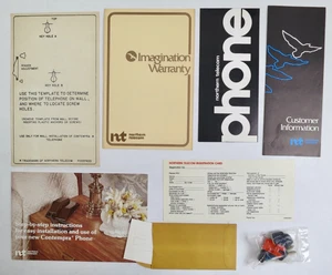 Northern Telecom Contempra Telephone Paperwork Literature Brochures - late 1970s - Picture 1 of 3
