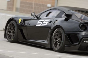 Ferrari Race Car1:18Le Mans Racing Custom Built BBR 24Model12Carousel Black - Picture 1 of 12
