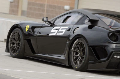 Ferrari Race Car1:18Le Mans Racing Custom Built BBR 24Model12Carousel Black - Image 1 of 4