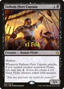 MTG Foil Ixalan XLN Fathom Fleet Captain MINT - Picture 1 of 1