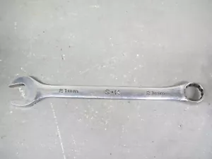 SK Hand Tools 88321 21mm 12pt SuperKrome Metric Combination Wrench - Pre-owned - Picture 1 of 7
