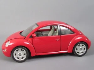 B859 Burago 3342 Italia Volkswagen New Beetle 1998 Rosso VW 1:18 - Foto 1 di 14
