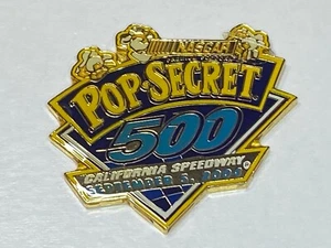 NASCAR Cup Race Pin Pop Secret 500 California Speedway September 5 2004 9/5/04 - Picture 1 of 2