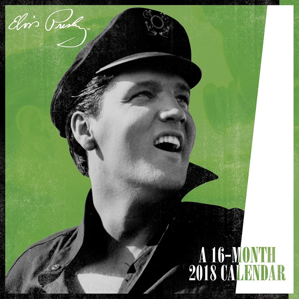 ELVIS PRESLEY - 2018 Mini-Calendario de DayDream (Sellado) Foto 1 de 1
