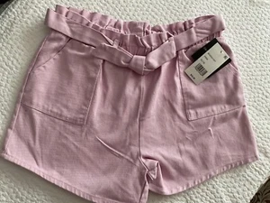 NWTGrls Shorts Grayson Threads Kids The Label Tie-Belt Twill Shorts Big Girls XL - Picture 1 of 3