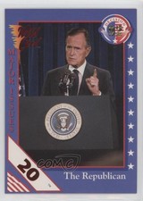 1992 Wild Card Decision '92 20 Stripe George HW Bush #93 s1i