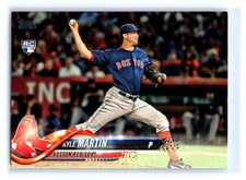 2018 Topps Update Rookie RC Kyle Martin Boston Red Sox #US117
