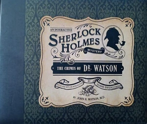 An Interactive Sherlock Holmes Mystery: The Crimes of Dr Watson, 2007 Like New - Picture 1 of 8