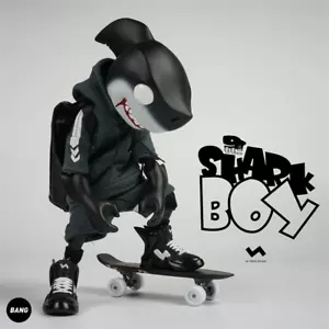 J.T STUDIO 2GO Shark Boy Black Version 8in. Collectibles Action Figure New In St - Picture 1 of 13