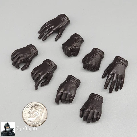 1:6 Flagset Female Red Alert Soviet Tank Lt Galina Brown Gloved Hands 12" Figure Cover