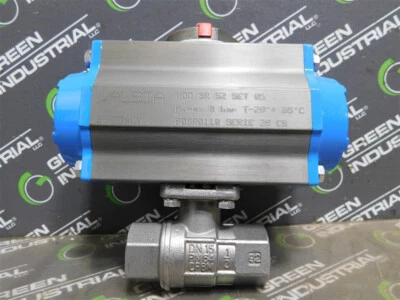 USED Valbia 80SR0110 Actuated Ball Valve Assembly Series 28 1/2" 150WSP 1000 WOG - Image 1 of 4