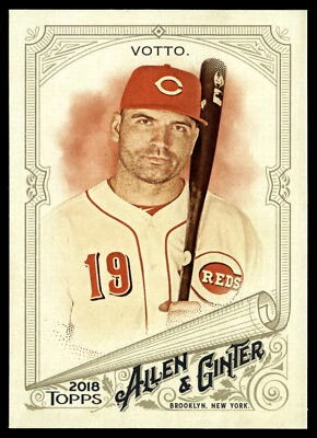 2018 Topps Allen & Ginter #20 Joey Votto | Arpin Mint Cards - Image 1 of 2