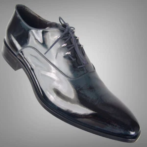 Authentische 875 $ Cesare Paciotti Leder Oxford-Schuhe US 9,5 italienische Designer Schuhe - Bild 1 von 8