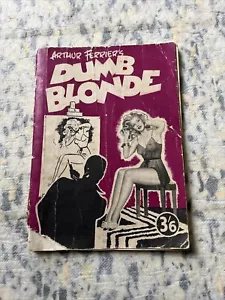 More details for original 1940s dumb blonde drawings booklet by arthur ferrier